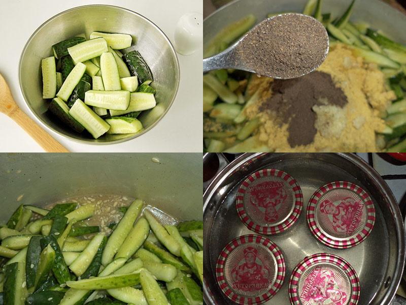 Recetas De Pepino En Escabeche De Mostaza En Polvo