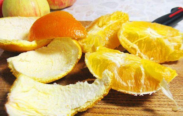 naranja para compota