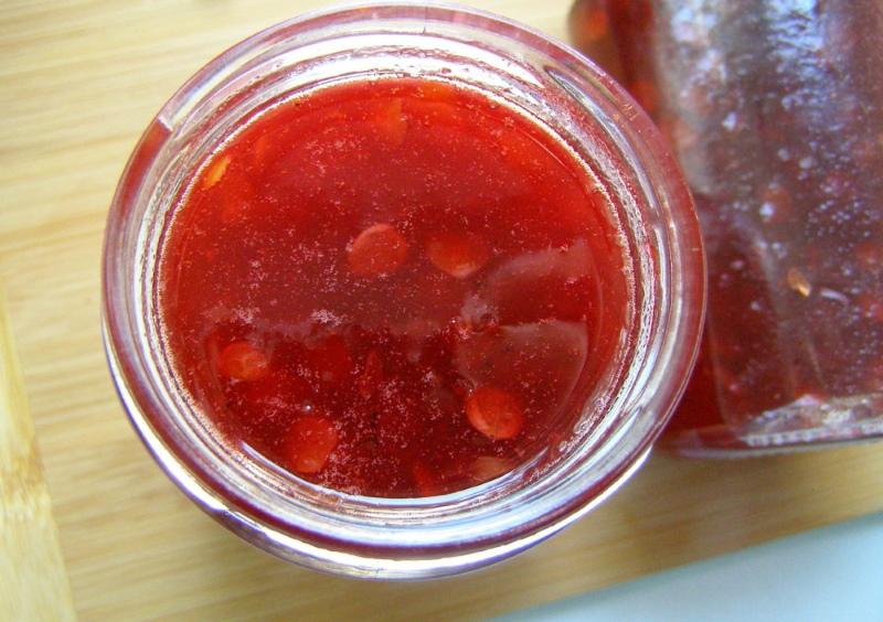 mermelada de viburnum cinco minutos