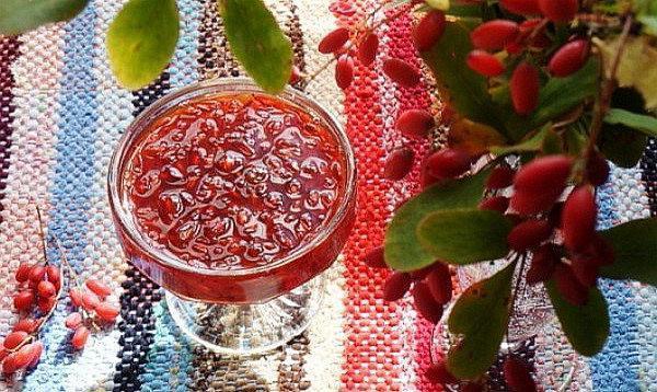 mermelada de agracejo con vainilla
