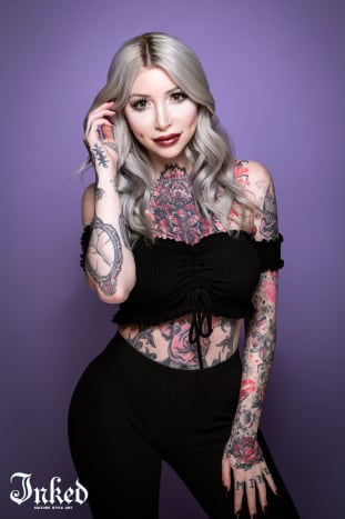 Foto @shootmepeterMeet Morgan Joyce, ein Tattoo-Model und YouTuber aus New Jersey.
