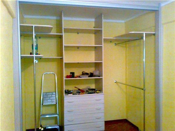 Vestidor de bricolaje