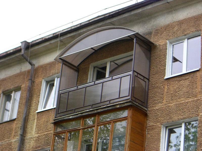 balcon non vitré
