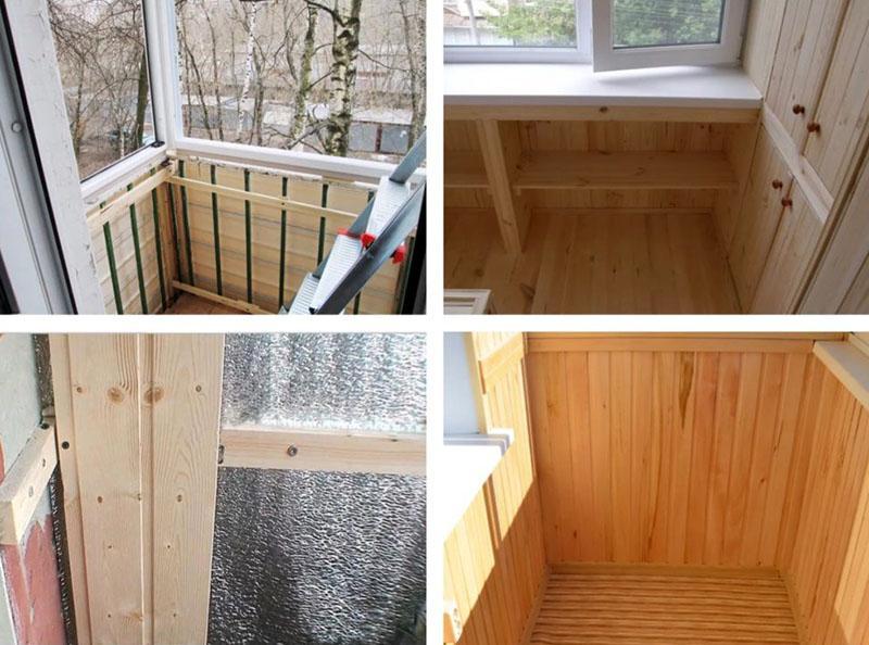 étapes de décoration intérieure du balcon