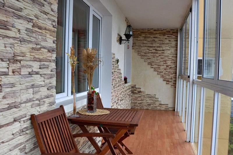 décoration intérieure du balcon
