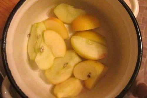 preparar manzanas