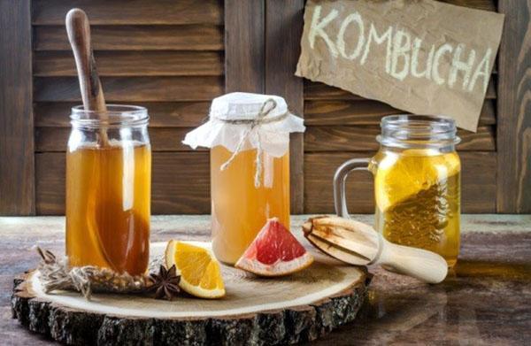 boisson saine au kombucha