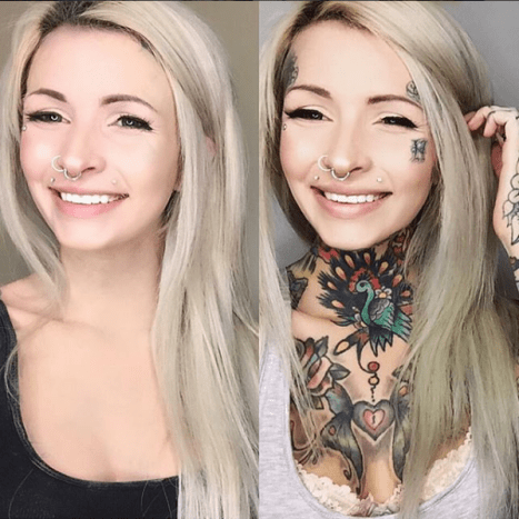 Sie hat sich mit der Kosmetikmarke Dermablend Professional zusammengetan, die ein Make-up mit voller Deckkraft kreiert, das für knifflige Pigmentierungsszenarien entwickelt wurde – wie Verbrennungsnarben dritten Grades und Tattoos mit schwarzer Tinte.