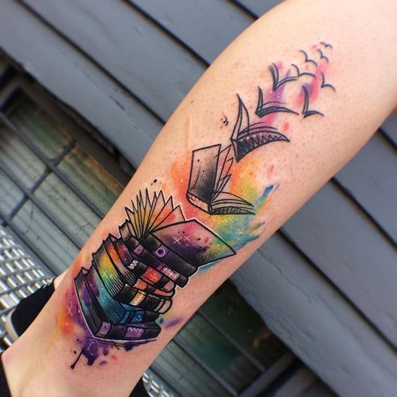 Watercolor Tattoos - 125, které vám vyrazí dech