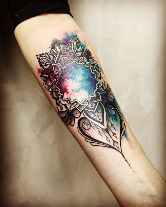 Watercolor Tattoos - 125, které vám vyrazí dech