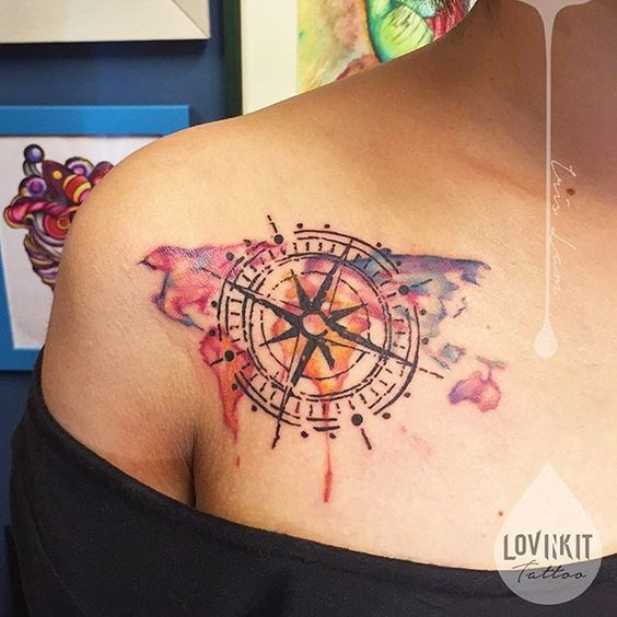Watercolor Tattoos - 125, které vám vyrazí dech