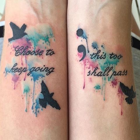 Watercolor Tattoos - 125, které vám vyrazí dech