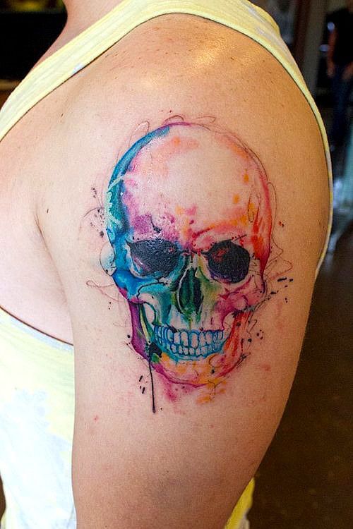 Watercolor Tattoos - 125, které vám vyrazí dech