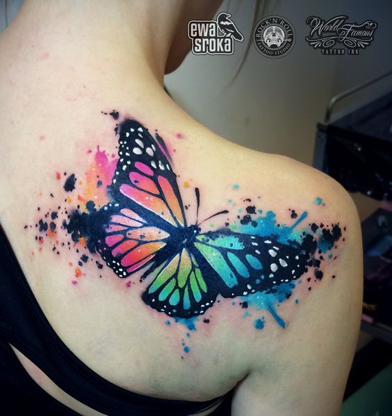 Watercolor Tattoos - 125, které vám vyrazí dech