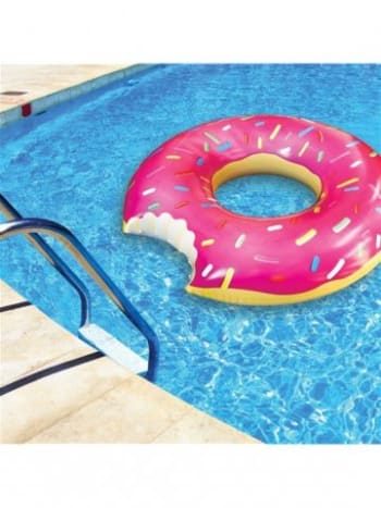 Denn jeder liebt Donuts und das Schwimmen in einem Pool unter der heißen Sonne mit einer Margarita in der Hand, während Jimmy Buffet im Hintergrund spielt. Träumen Sie weiter, um zu Inked Shop zu kaufen.