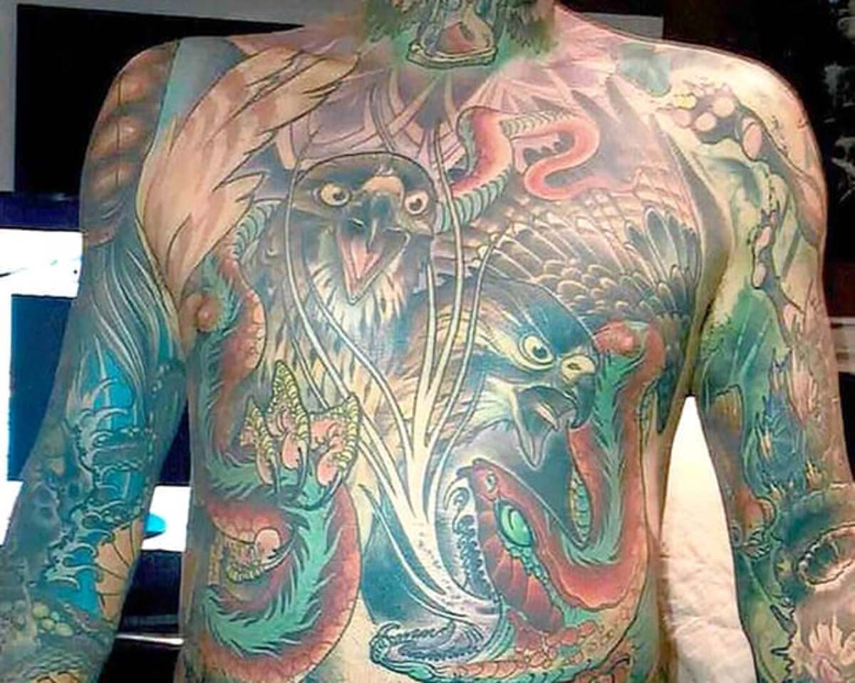 Chris Wenzel, elektrické podzemní tetování, Save My Ink Forever, uchovávání tetování, cheryl wenzel, manželka odstraňuje manželovi kůži, aby zachovala tělový inkoust