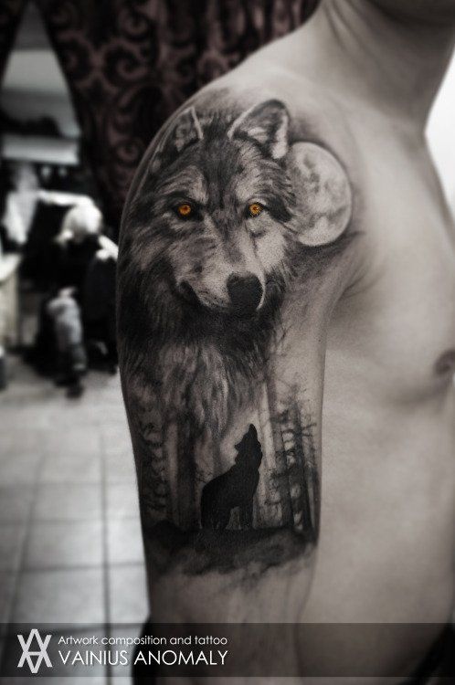 Wolf Tattoo - TOP 150 Wolf Tattoos dieses Jahr bisher