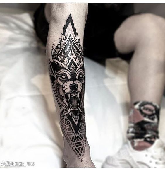 Wolf Tattoo - TOP 150 letošních tetování vlka