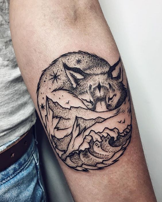 Wolf Tattoo - TOP 150 Wolf Tattoos dieses Jahr bisher