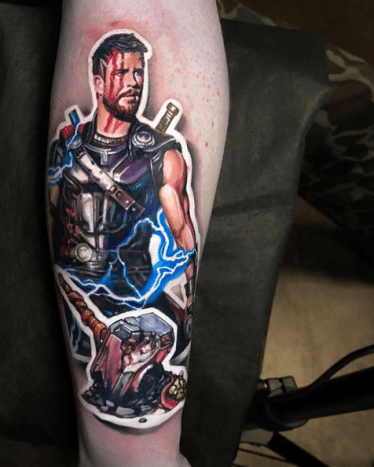 Er hat eine neue Technik entwickelt, die Tattoos mehr 'stickerartig macht. als jemals zuvor.