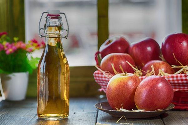 vinagre de sidra de manzana natural