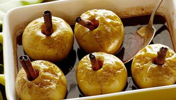 manzanas caramelizadas