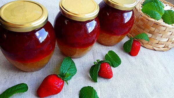 confiture de fraise et citron