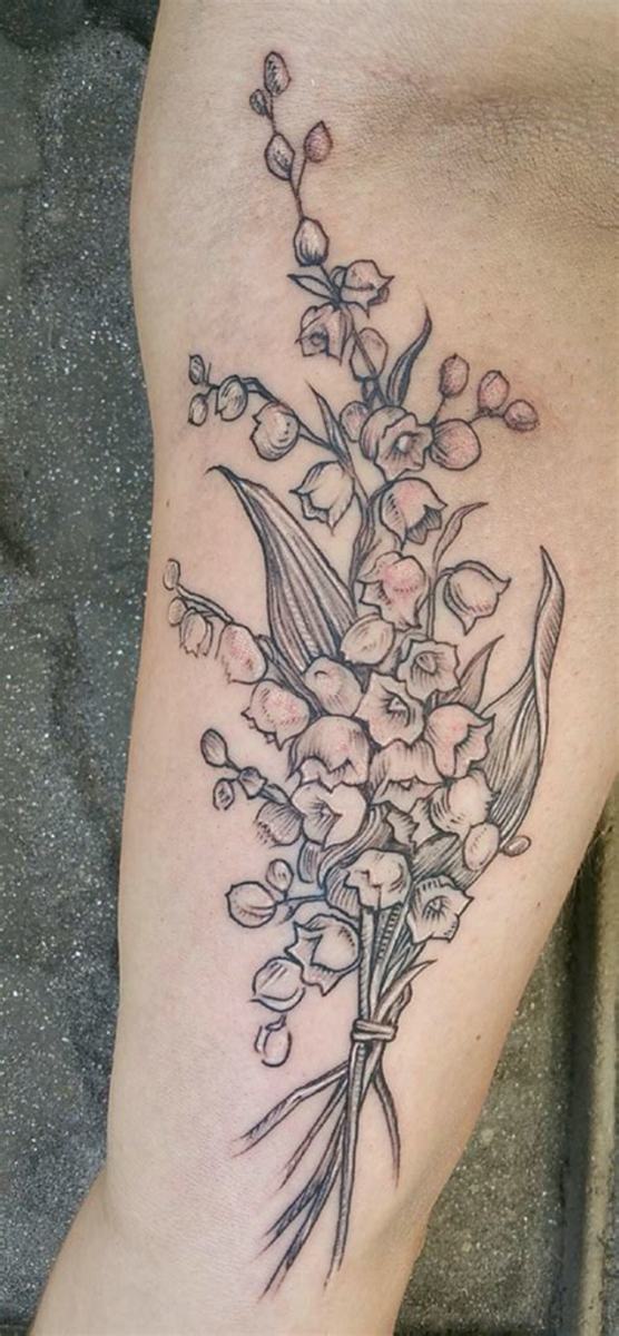 Maiglöckchen-Tattoo