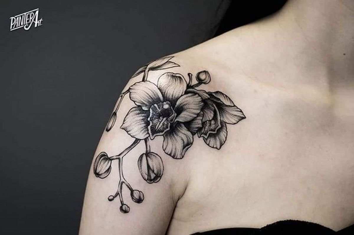 Orchidej Tetování