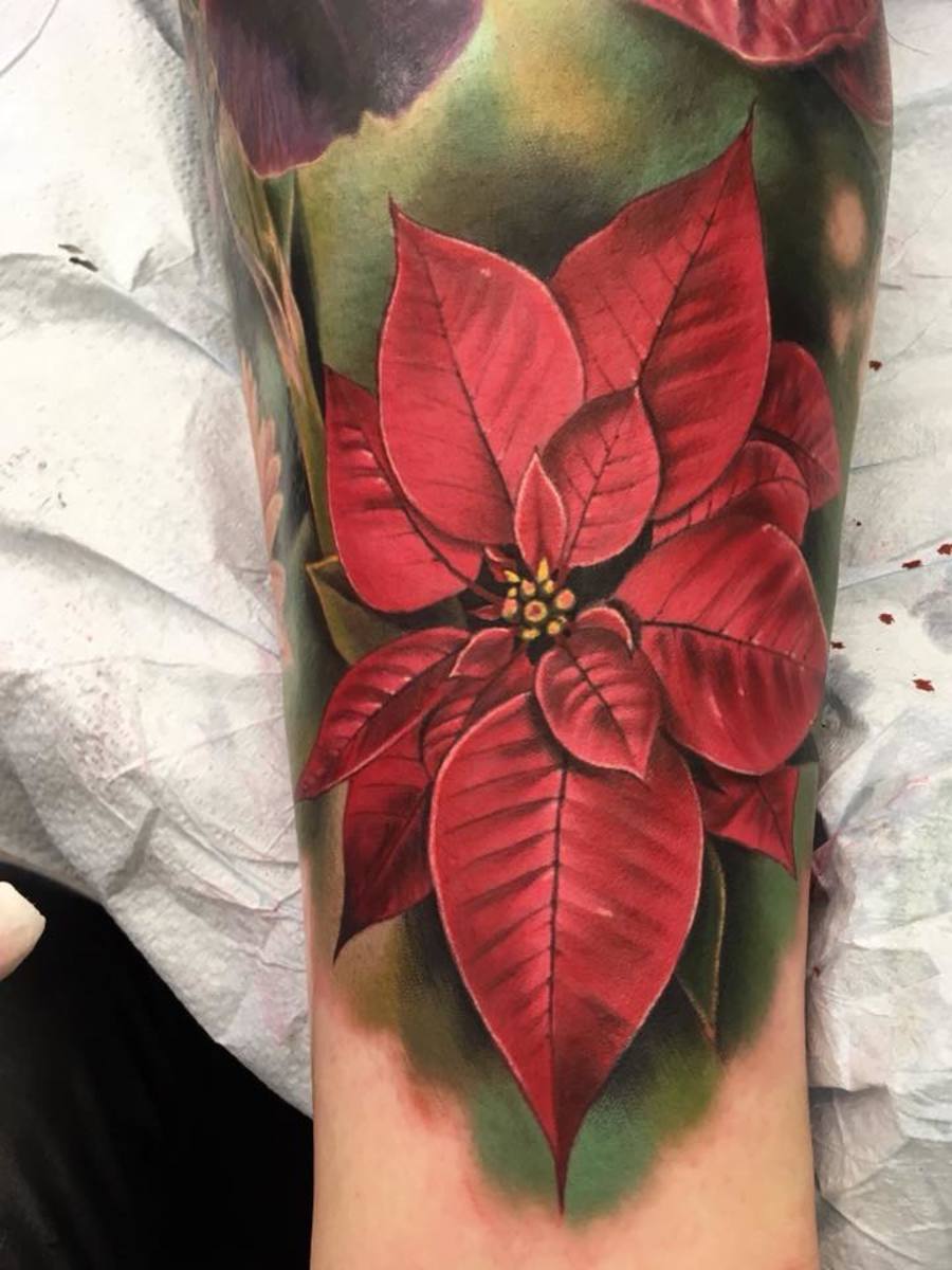 WeihnachtssternTattoo