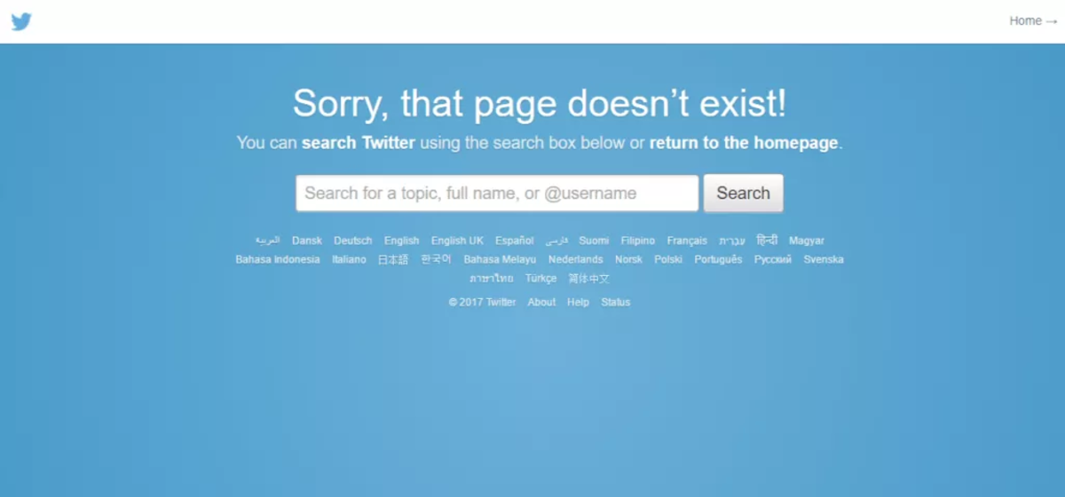 Foto über Twitter