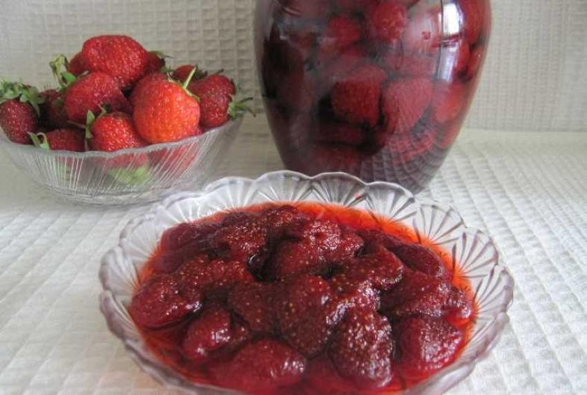 confiture de fraise