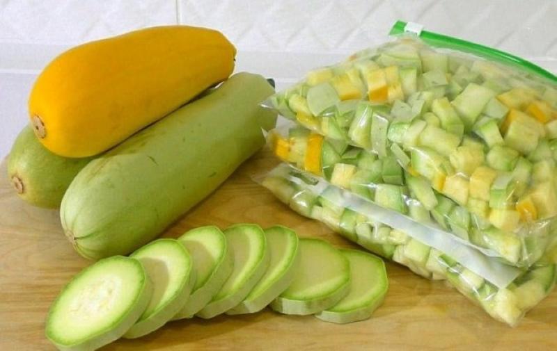 quelles courgettes peuvent être congelées pour l'hiver