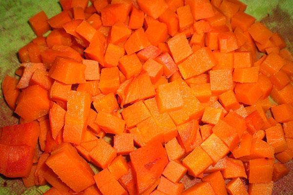 picar zanahorias