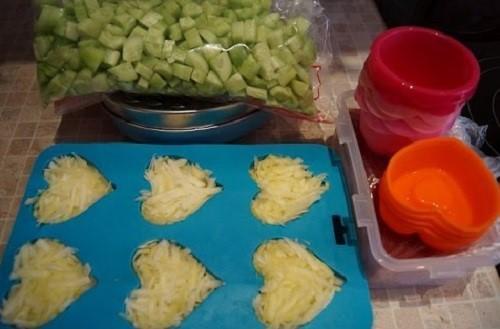 congeler les courgettes