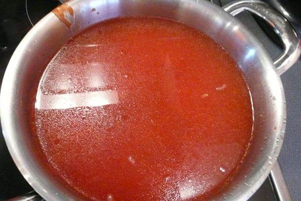 ajouter la tomate et faire bouillir