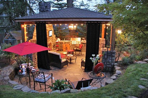 gazebo de cuisine