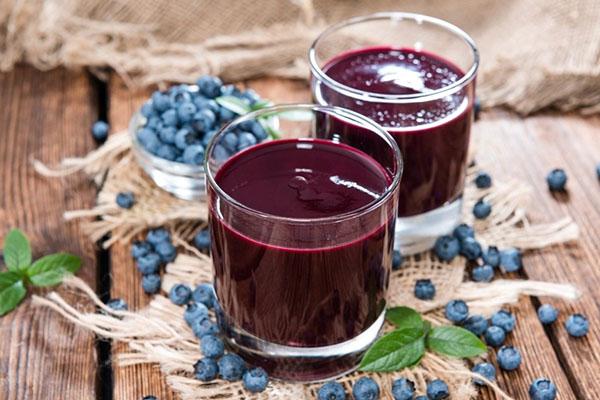 jugo de arándano medicinal