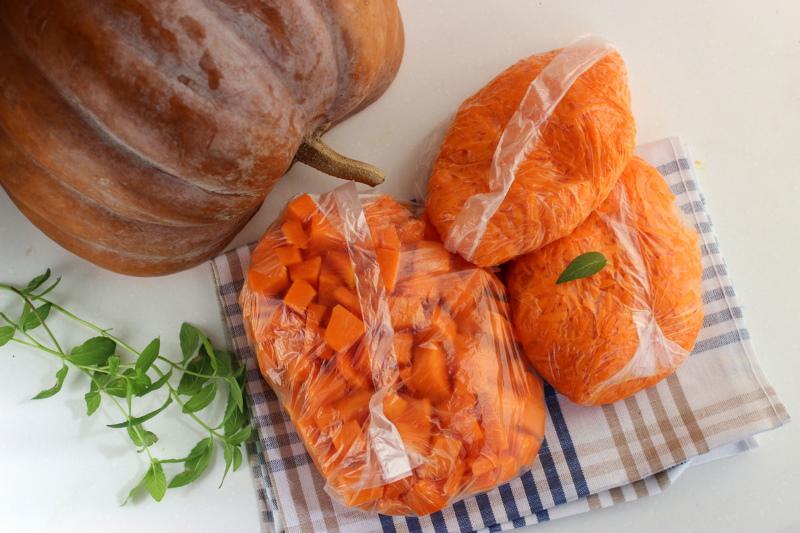 citrouille congelée