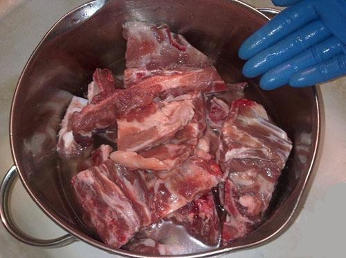 cortar costillas
