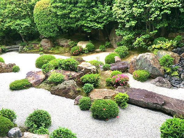 Jardin d'hiver à la japonaise